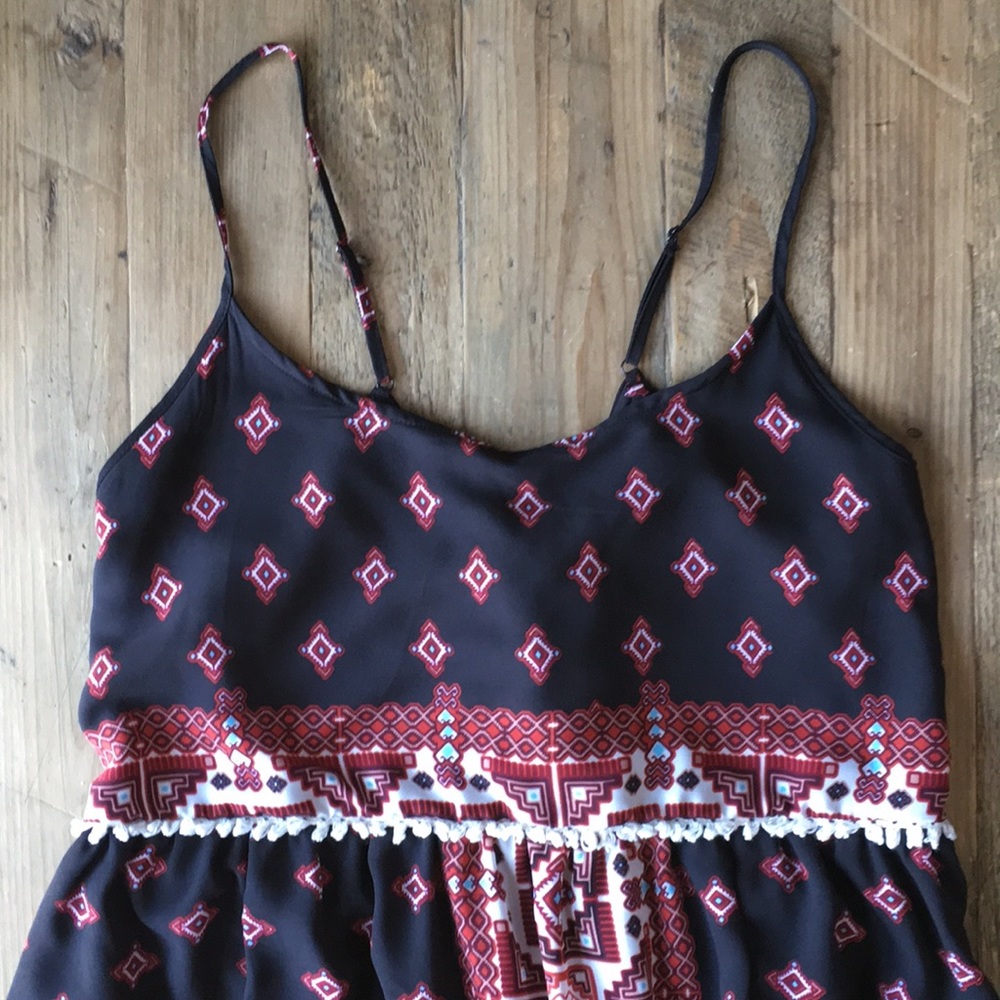 Gorgeous Aztec Print Boho Dress / Frock